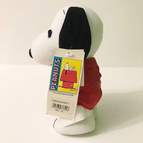 Snoopy Plush Peanuts United Feature Syndicate  Drum 8 Inch Stuffed Toy - Picture 2 of 16